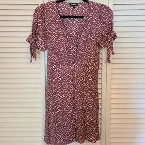 Express mini polka dot dress, size XS